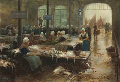 Lionel Walden The Fish Market,